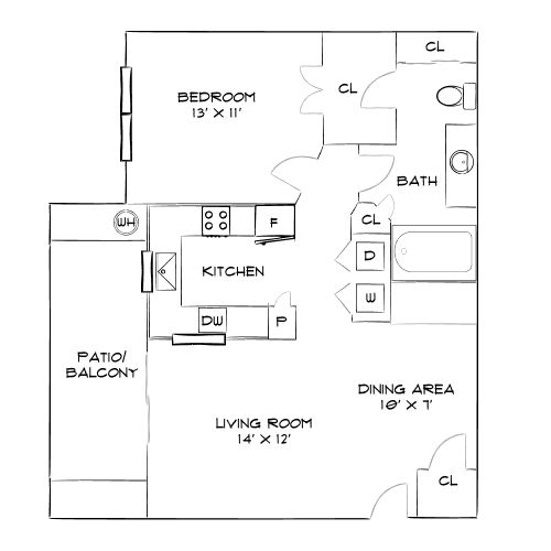 Haven 124 at Eastlake Station - Northglenn, CO - Diagram