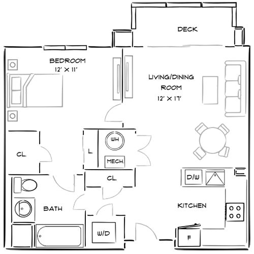 2D Diagram Furnished