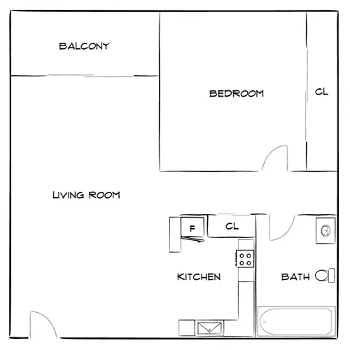 Point Bonita - Chula Vista, CA - Floor Plan Diagram