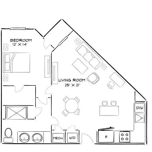 Solea at Miami Lakes - Hialeah, FL - Floor Plan Diagram