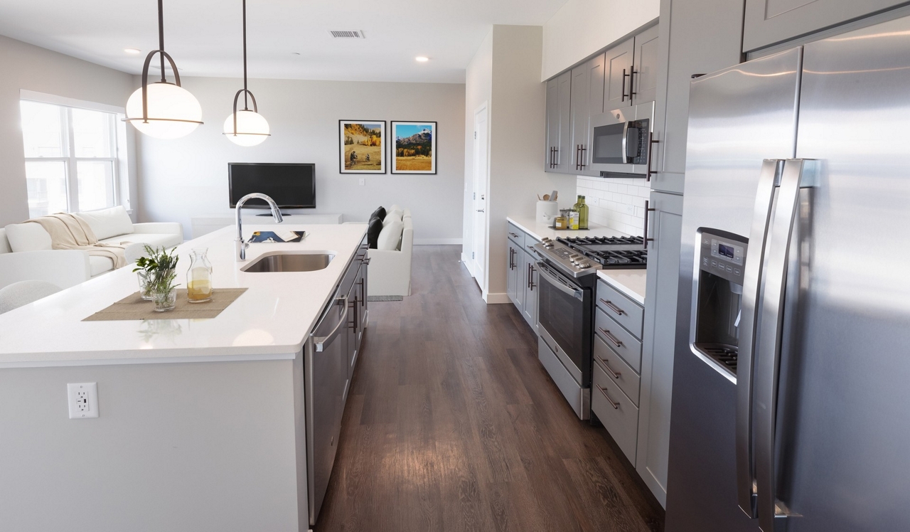 The Fremont Residences - Aurora, CO - kitchen.Your kitchen is the perfect blend of form and function