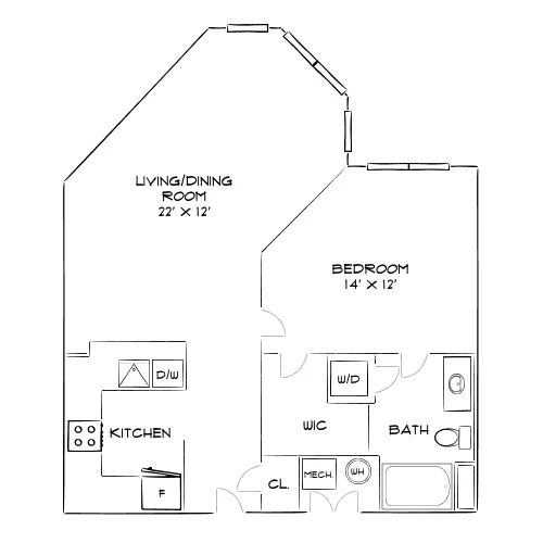 The Chase at Overlook Ridge - Revere, MA - Floor Plan Diagram