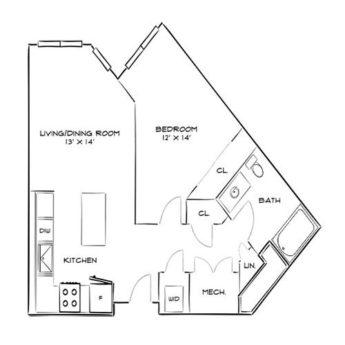 The Chase at Overlook Ridge - Revere, MA - Floor Plan Diagram