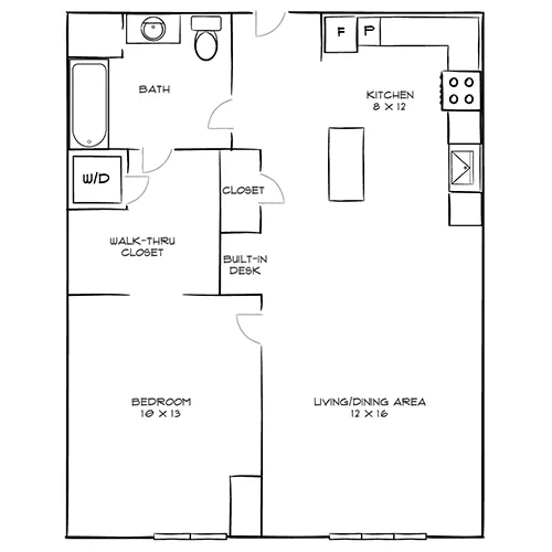 One Greenway - Boston, MA - Floor Plan Diagram