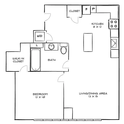 One Greenway - Boston, MA - Floor Plan Diagram