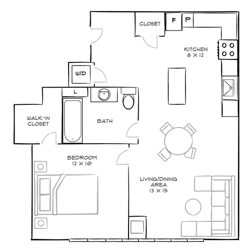 One Greenway - Boston, MA - Floor Plan Diagram