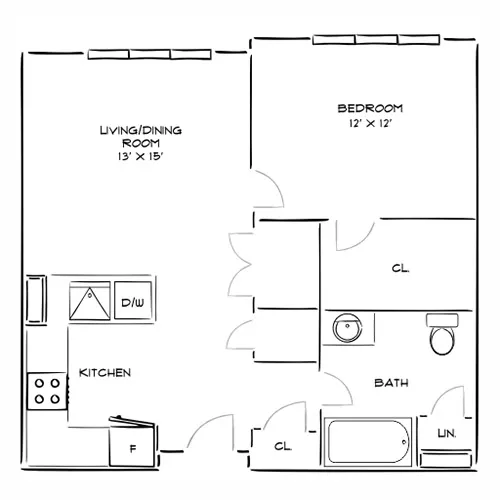 The Chase at Overlook Ridge - Revere, MA - Floor Plan Diagram
