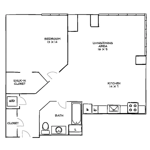 One Greenway - Boston, MA - Floor Plan Diagram