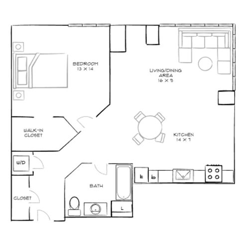 One Greenway - Boston, MA - Floor Plan Diagram
