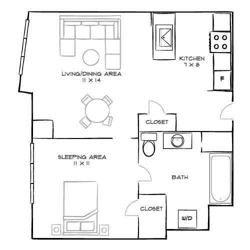 2D Diagram Furnished