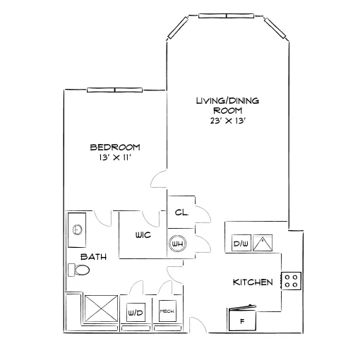 The Chase at Overlook Ridge - Revere, MA - Floor Plan Diagram