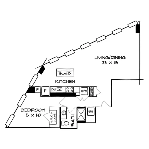 The Elm - Bethesda, MD - Floor Plan Diagram