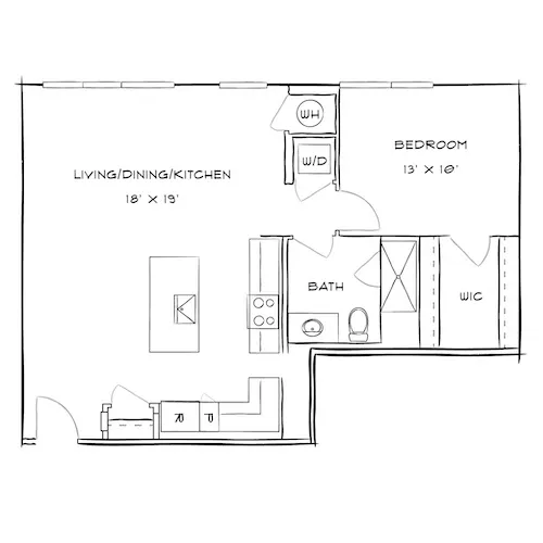 The Residences at Capital Crescent Trail - Bethesda, MD - Floor Plan Diagram