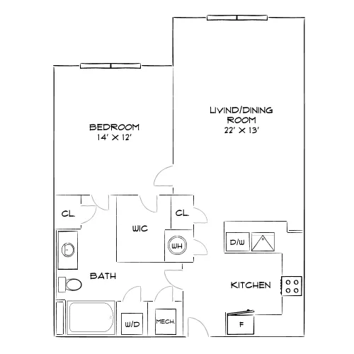 The Chase at Overlook Ridge - Revere, MA - Floor Plan Diagram