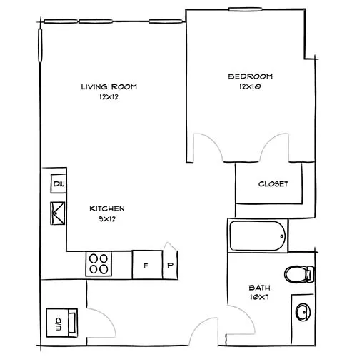 Indigo Apartment Homes-California 1 bedroom luxury apartments