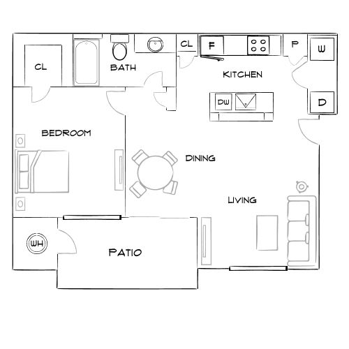 Grove at Cherry Creek Park - Centennial, CO - Furnished Diagram