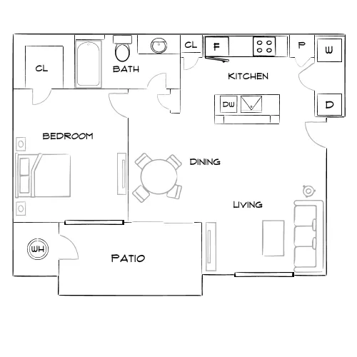 Grove at Cherry Creek Park - Centennial, CO - Furnished Diagram