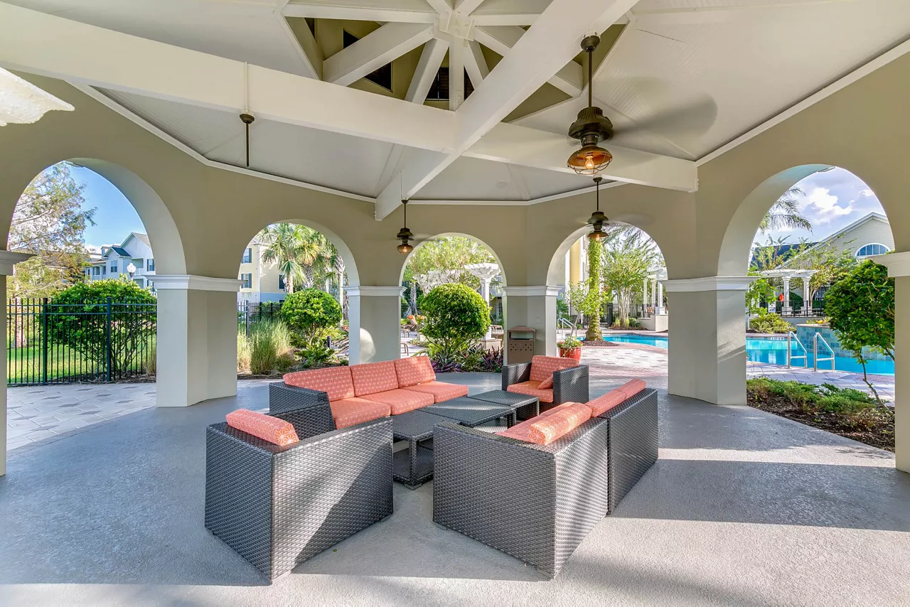 Village at Baldwin Park in Orlando, FL - Outdoor Lounge