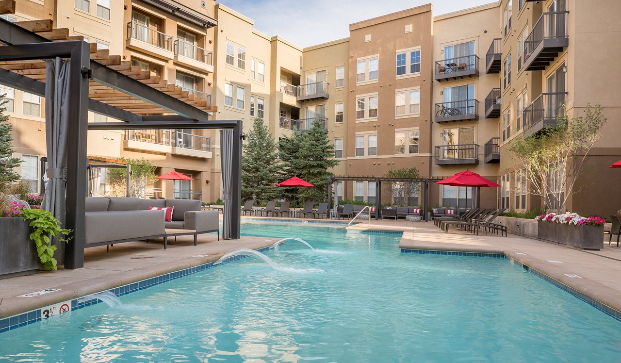 21 Fitzsimons Apartment Homes - Swimming Pool.<div style="text-align: center;">&nbsp;</div>
<div style="text-align: center;">Take a dip in the heated pool.</div>

