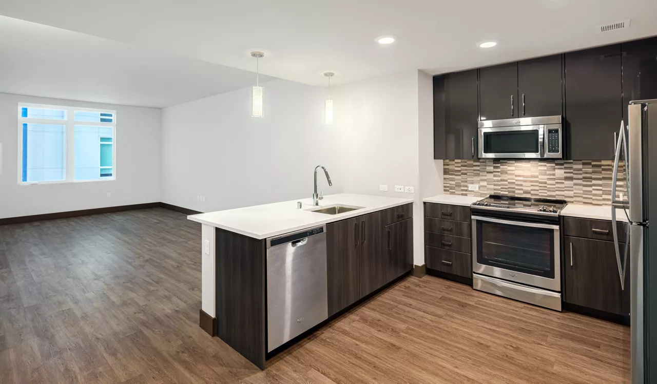 Indigo Apartment Homes - Redwood City, CA - Interior Kitchen