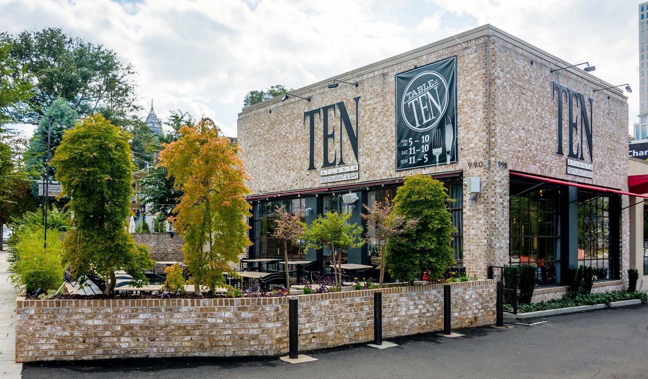 1045 on the Park - Piedmont Park, Midtown Atlanta, GA - TEN Atlanta.<div style="text-align: center;">&nbsp;</div>
<div style="text-align: center;">Amazing Southern cuisine and lively entertainment is a block away at TEN.</div>
