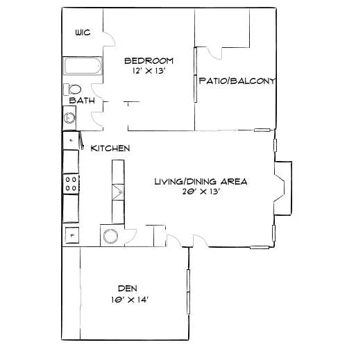 Arcadia - Centennial, CO - Floor Plan Diagram