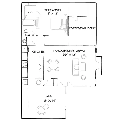 Arcadia - Centennial, CO - Floor Plan Diagram