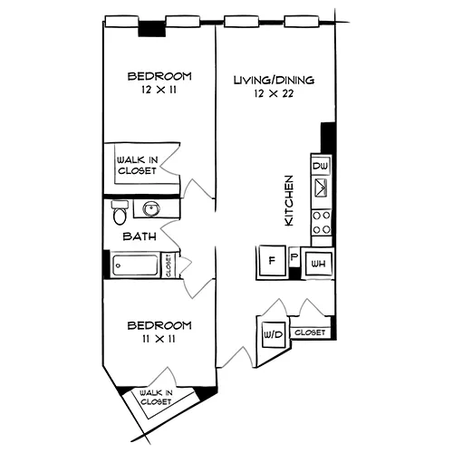 The Elm - Bethesda, MD - Floor Plan