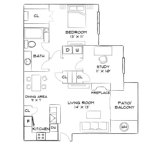 Haven 124 at Eastlake Station - Northglenn, CO - Diagram