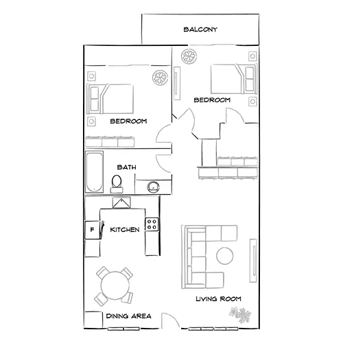 Point Bonita - Chula Vista, CA - Floor Plan Diagram