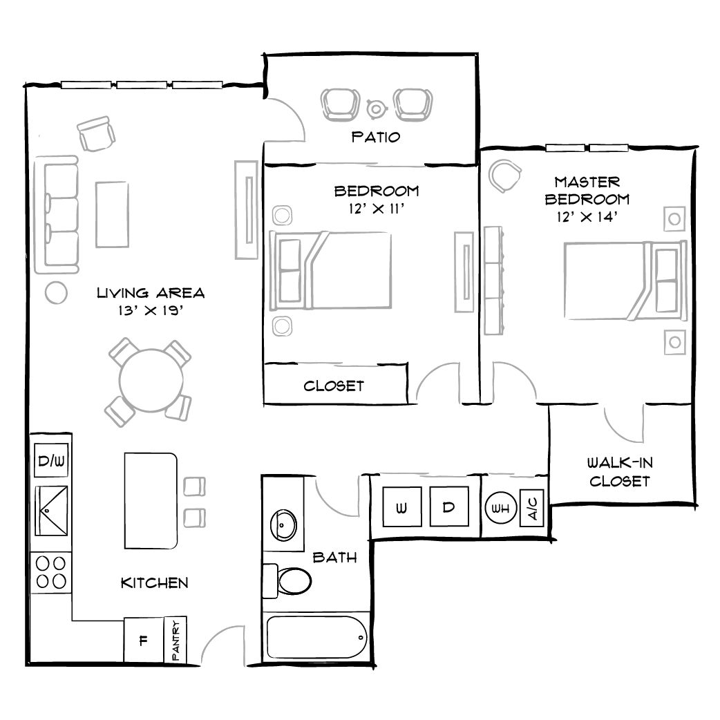 City Center on 7th - Pembroke Pines, FL - Encanto Floor Plan