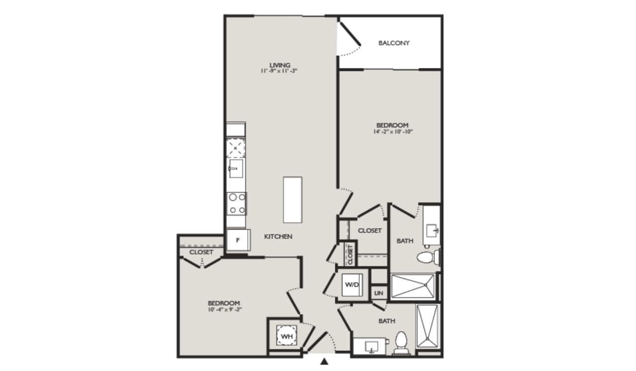 Upton Place - Washington DC - Cityscape Floor Plan