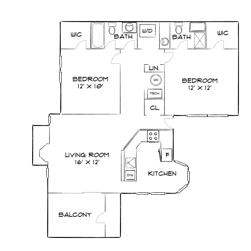 Arcadia - Centennial, CO - Floor Plan Diagram