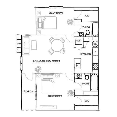 Skyview - Westminster, CO - Floor Plan Diagram