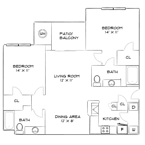 Haven 124 at Eastlake Station - Northglenn, CO - Diagram