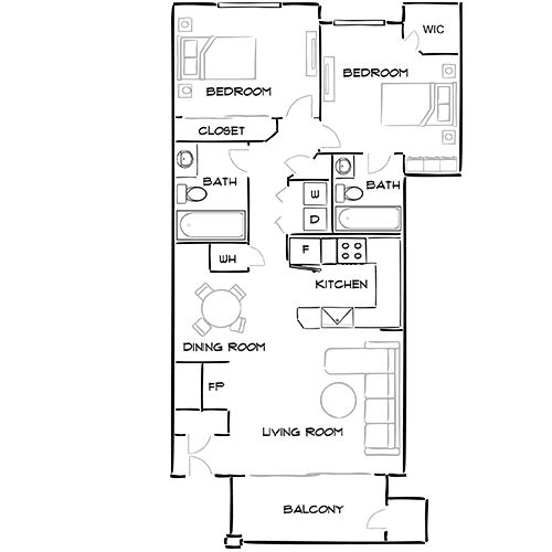 Verdant - Boulder, CO - Floor Plan Diagram
