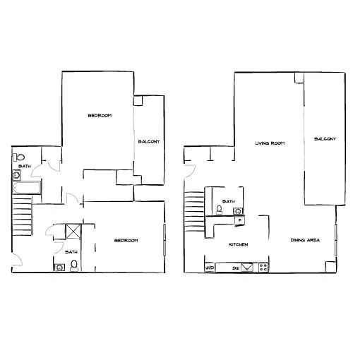 The Summit - Alexandria, VA - Floor Plan Diagrams