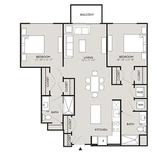 2D Diagram Furnished