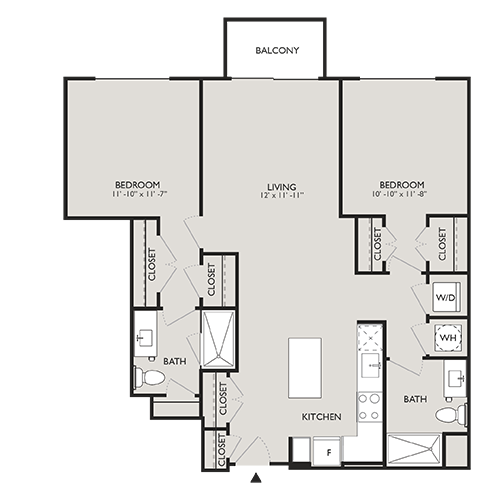 Upton Place - Washington DC - Floor Plan Diagram