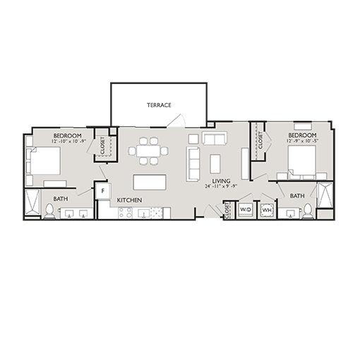2D Diagram Furnished
