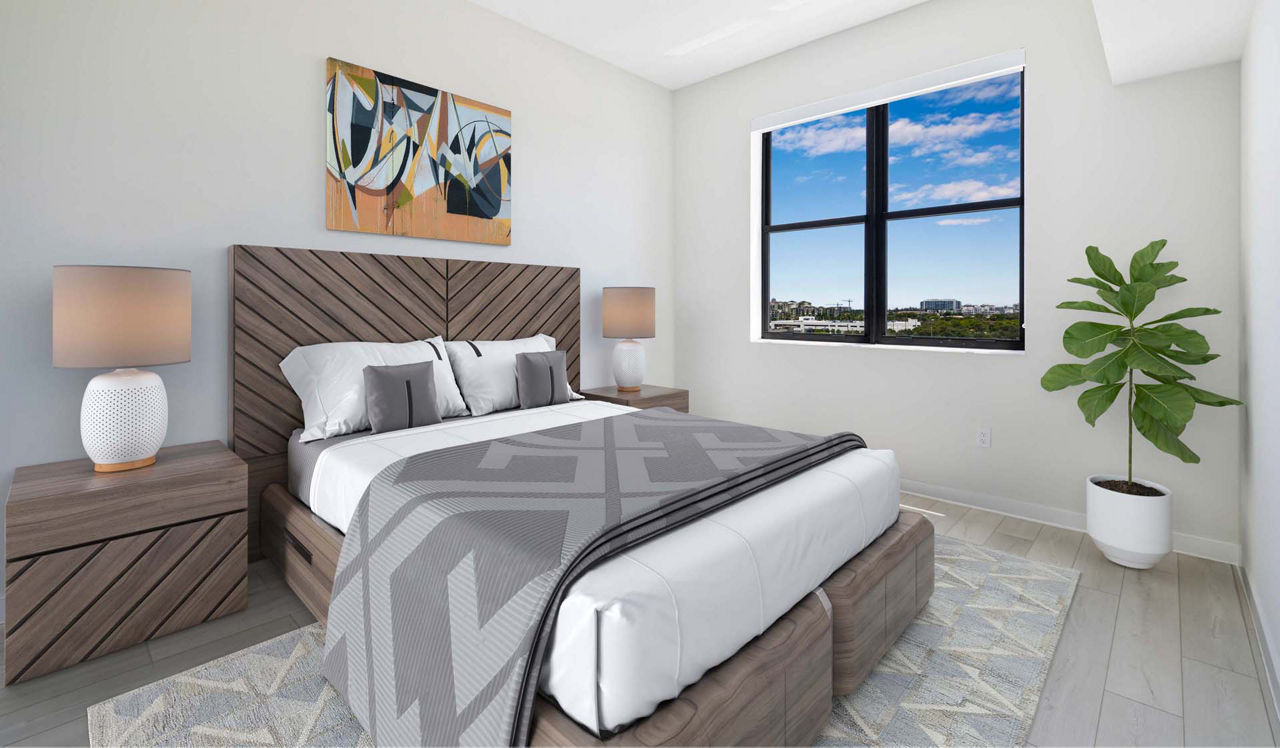 The District at Flagler Village - Fort Lauderdale, FL - bedroom