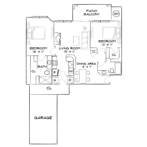 Haven 124 at Eastlake Station - Northglenn, CO - Diagram