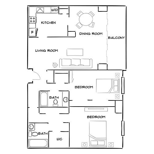 The Summit - Alexandria, VA - Floor plan diagram