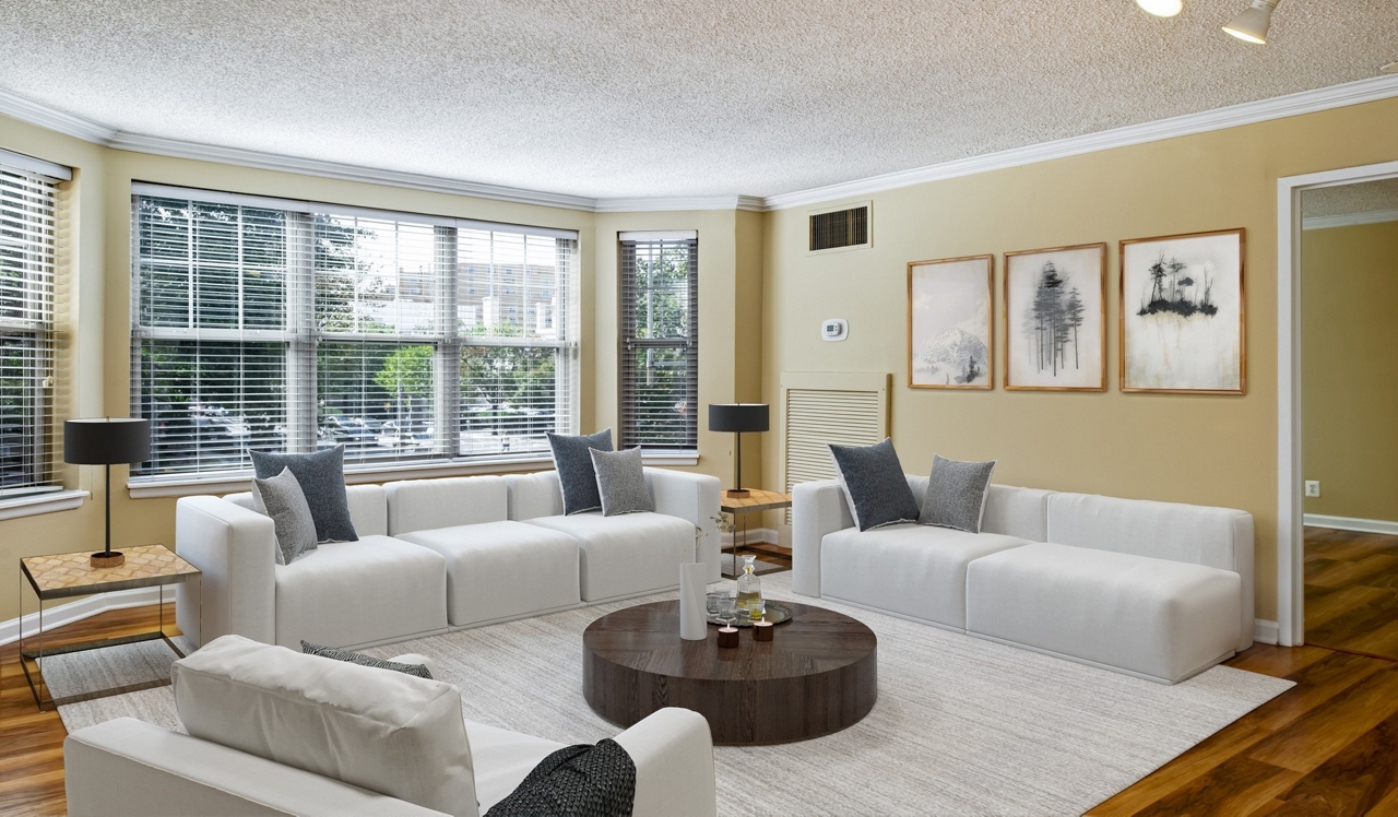 Latrobe Apartment Homes - Washington, D.C. - Interior Living Room