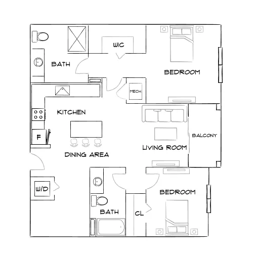 Casa Vera - Kendall, FL - Diagram