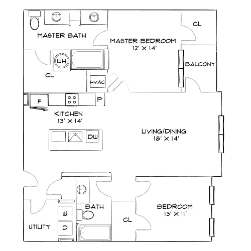The Haven - Denver, CO - Diagram