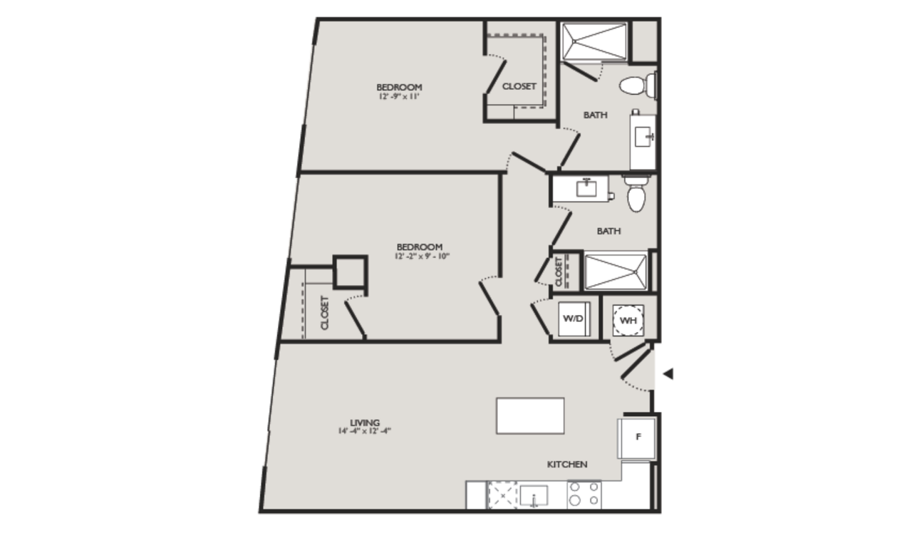 Upton Place - Washington DC - Potomac Floor Plan