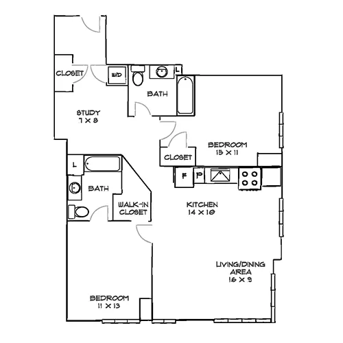 One Greenway – Boston, MA – Floor Plan Diagram