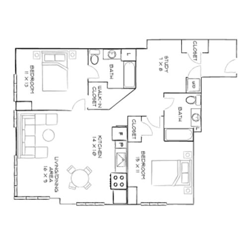 One Greenway – Boston, MA – Floor Plan Diagram