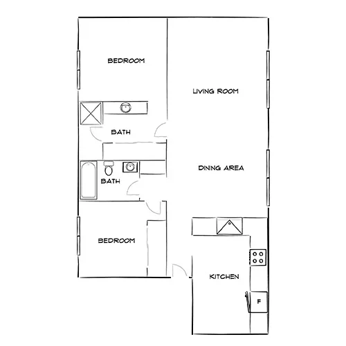 Point Bonita - Chula Vista, CA - Floor Plan Diagram